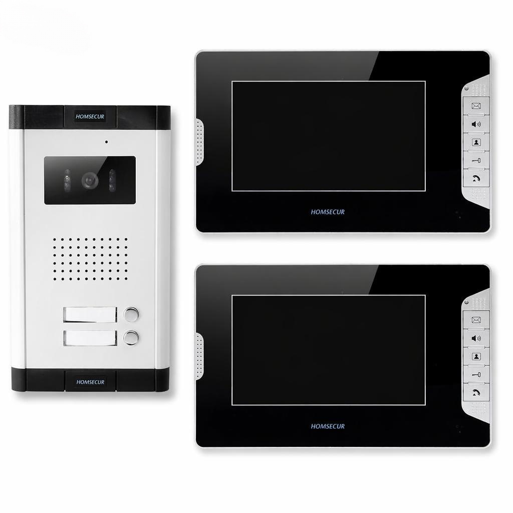 Home Security And Camera Systems - 4 Wire 2 Family Video Door