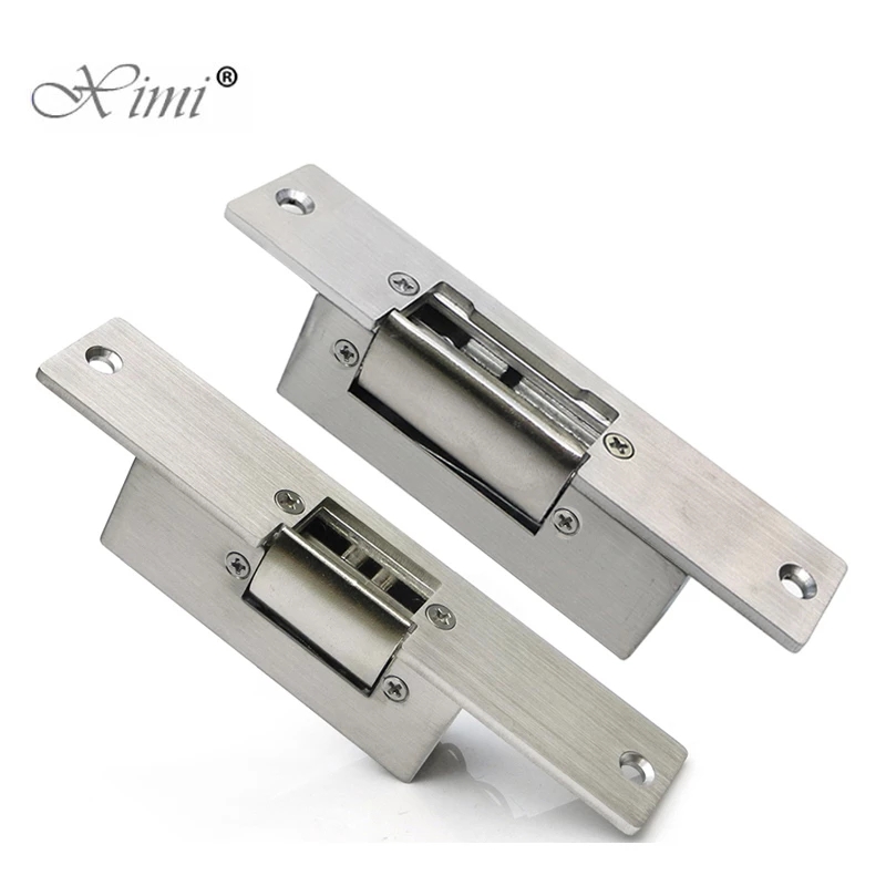 Home Security Locks For Doors - DC 12V Stainless Steel Strike Lock