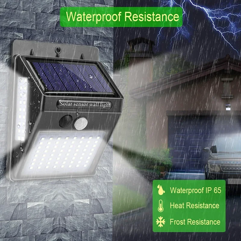 Home Yard Security - Outdoor Solar PIR Motion Sensor Wall