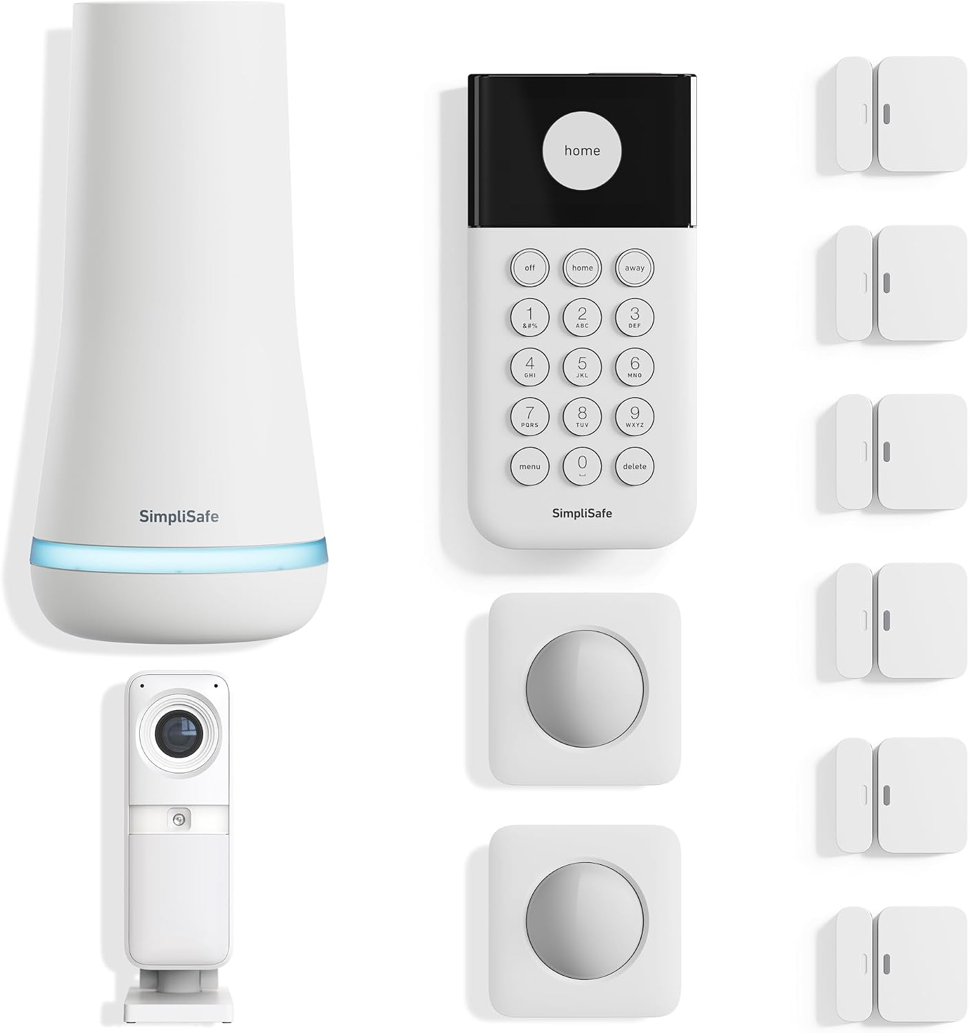 Home Security And Camera Systems - 11 Piece Wireless Home Security System