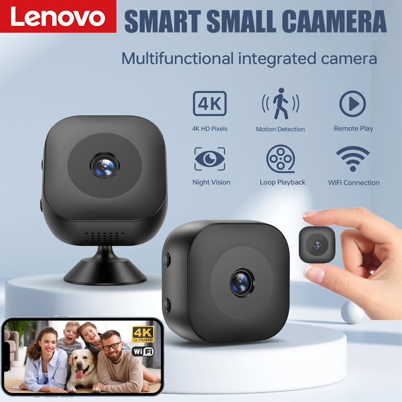 Home Security No Wifi Needed - Lenovo Smart 4K HD Mini Camera