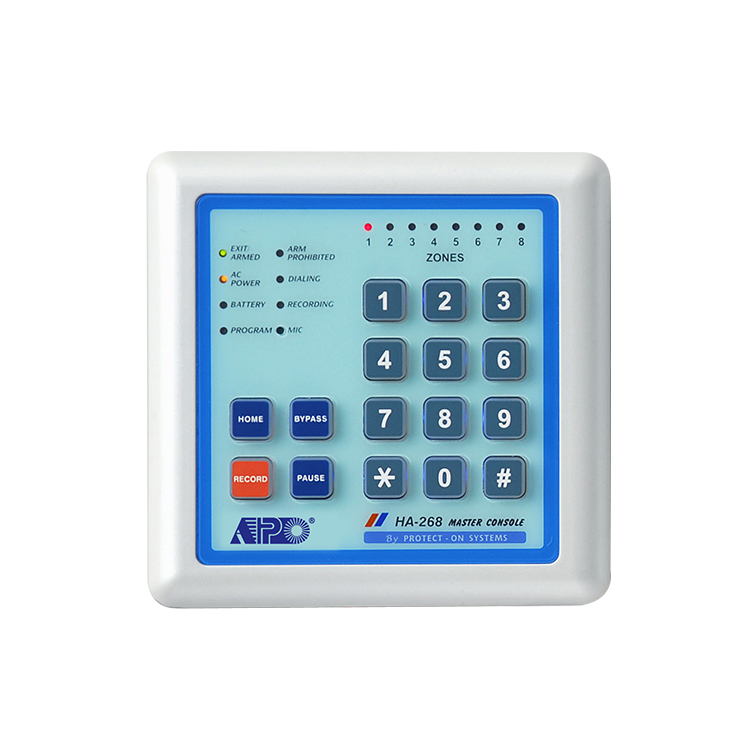 Home Security Number - 8 Zones Home Security Alarm Control