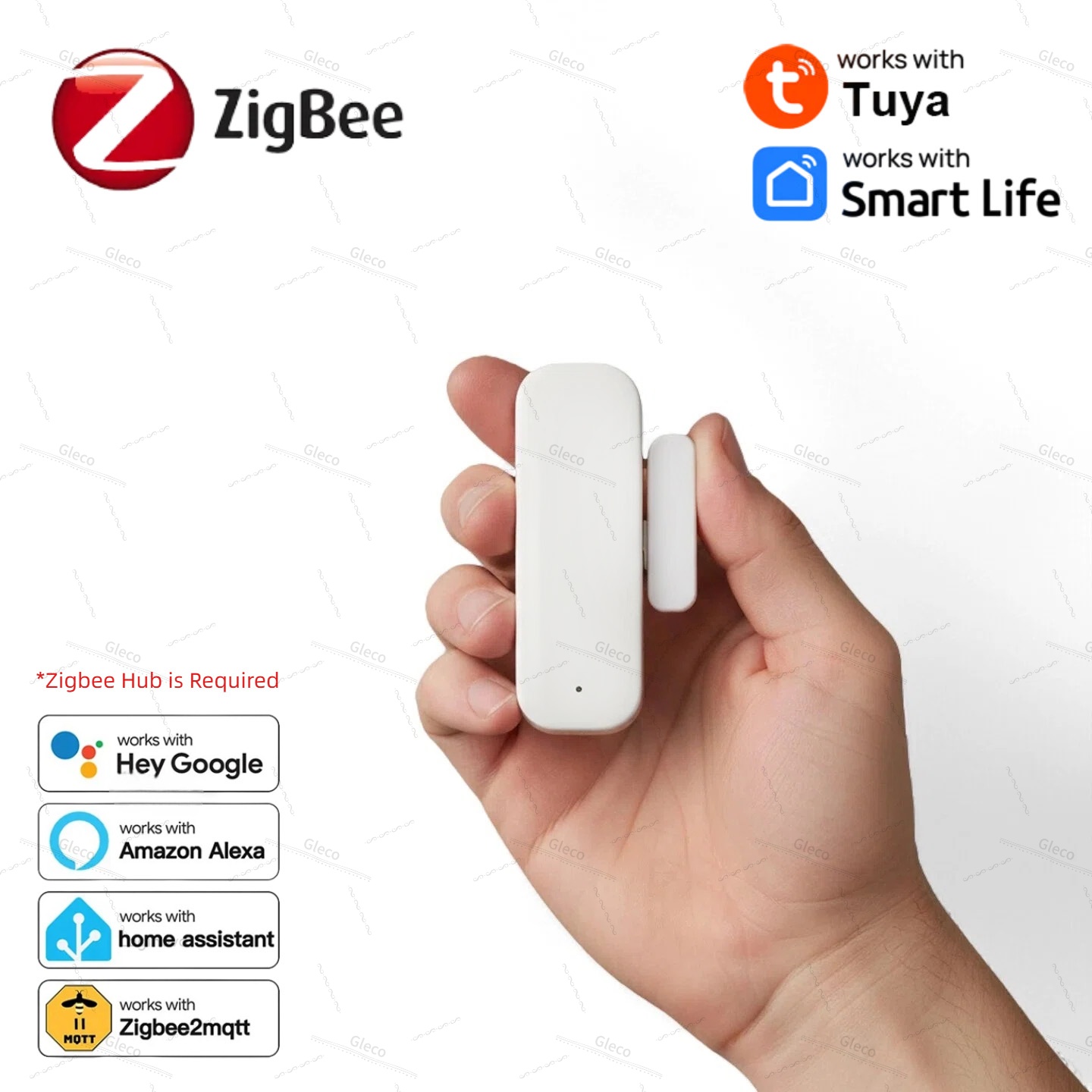 Home Security Gate - Tuya Zigbee Door Window Sensor Alarm