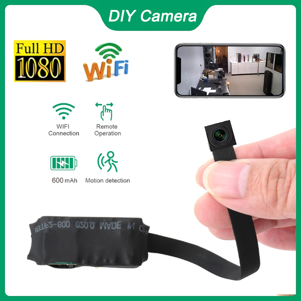 DIY HD 1080P WiFi Mini Camera  - Home Security Hidden Cameras recension och pris