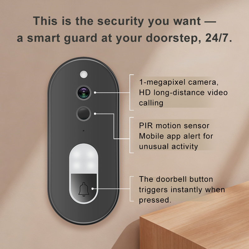 Tuya 1080P HD Wireless WiFi Vi - Home Security No Wifi Needed recension och pris
