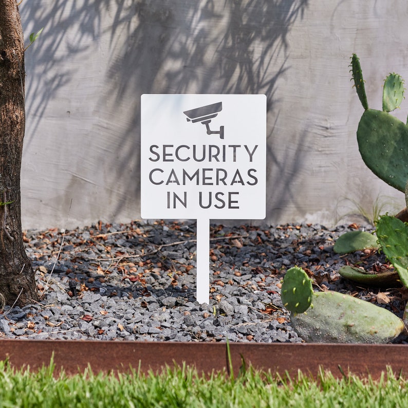 Security Camera Yard Sign - Mo - Home Security Number recension och pris