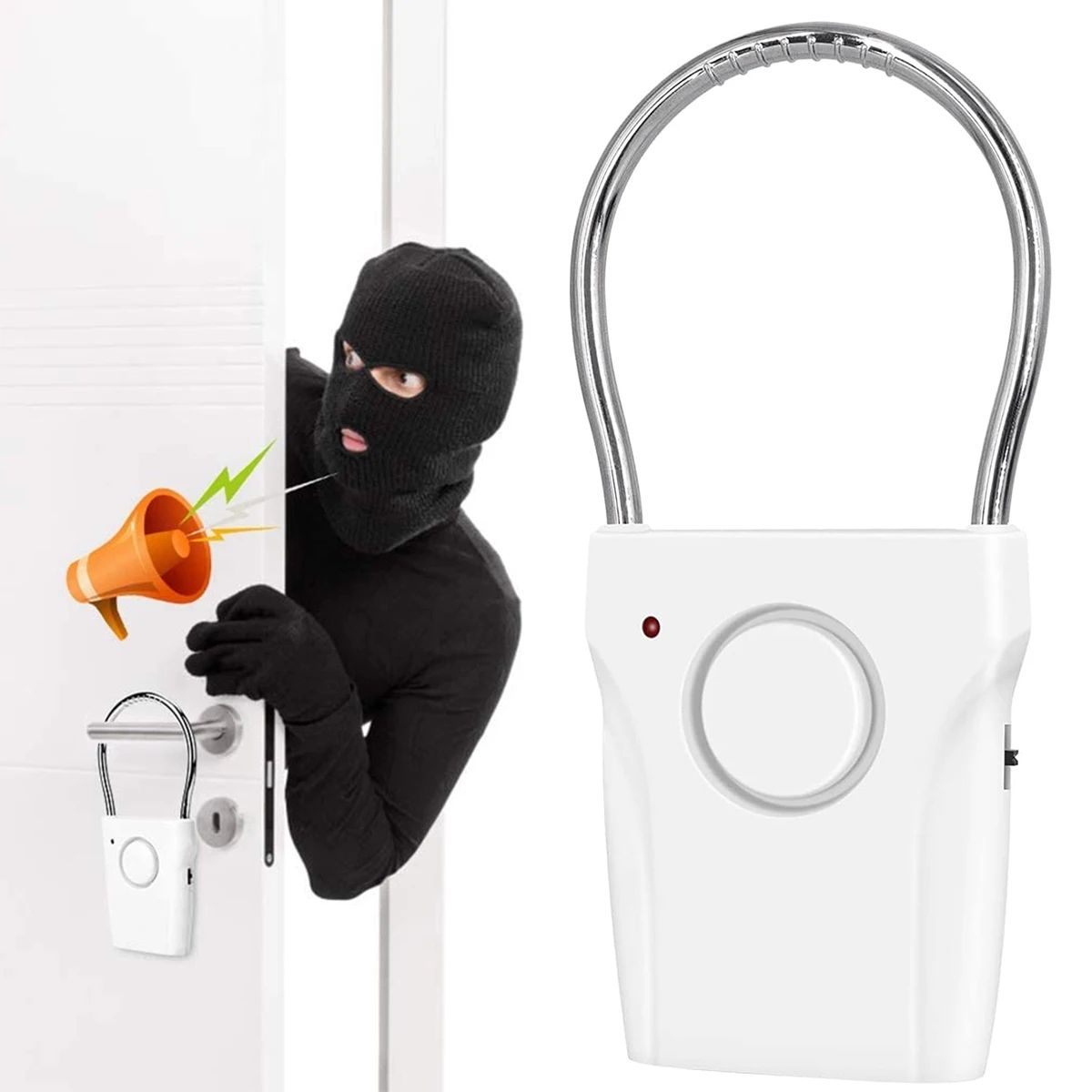 Door Handle Alarm 110dB Door S - Door Wedge Alarm recension och pris