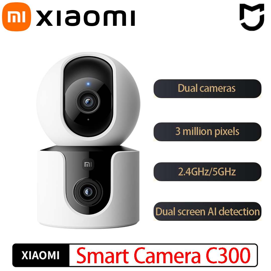 Xiaomi C300 Smart Camera Dual  - Home Security Camera Xiaomi Mi 360 recension och pris