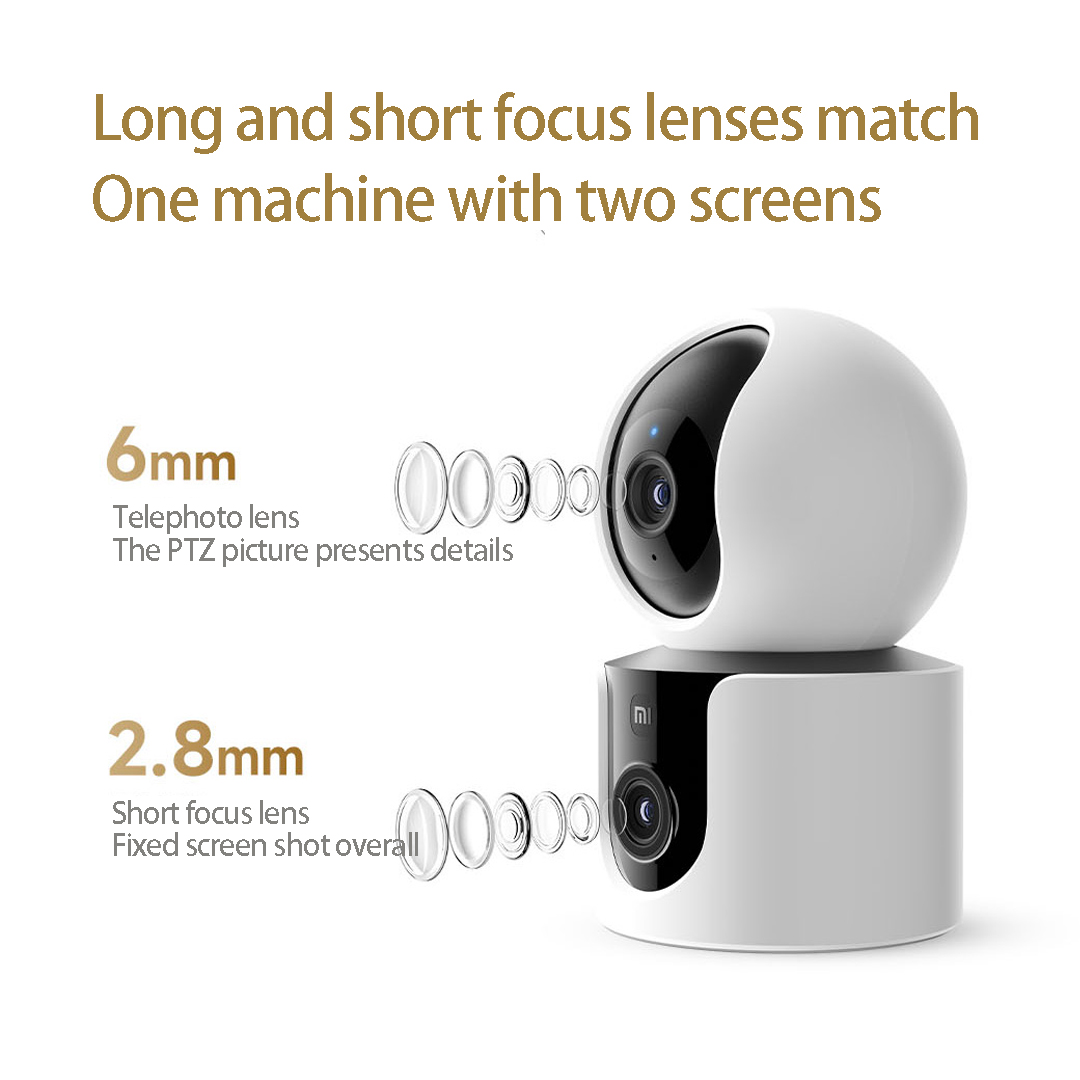 Xiaomi C300 Smart Camera Dual  - Home Security Camera Xiaomi Mi 360 recension och pris