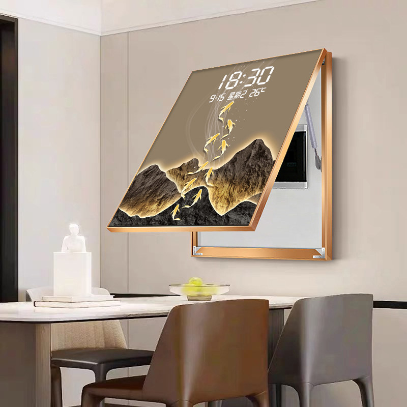 Elegant Light Numbers Wall Clo - Home Security Number recension och pris