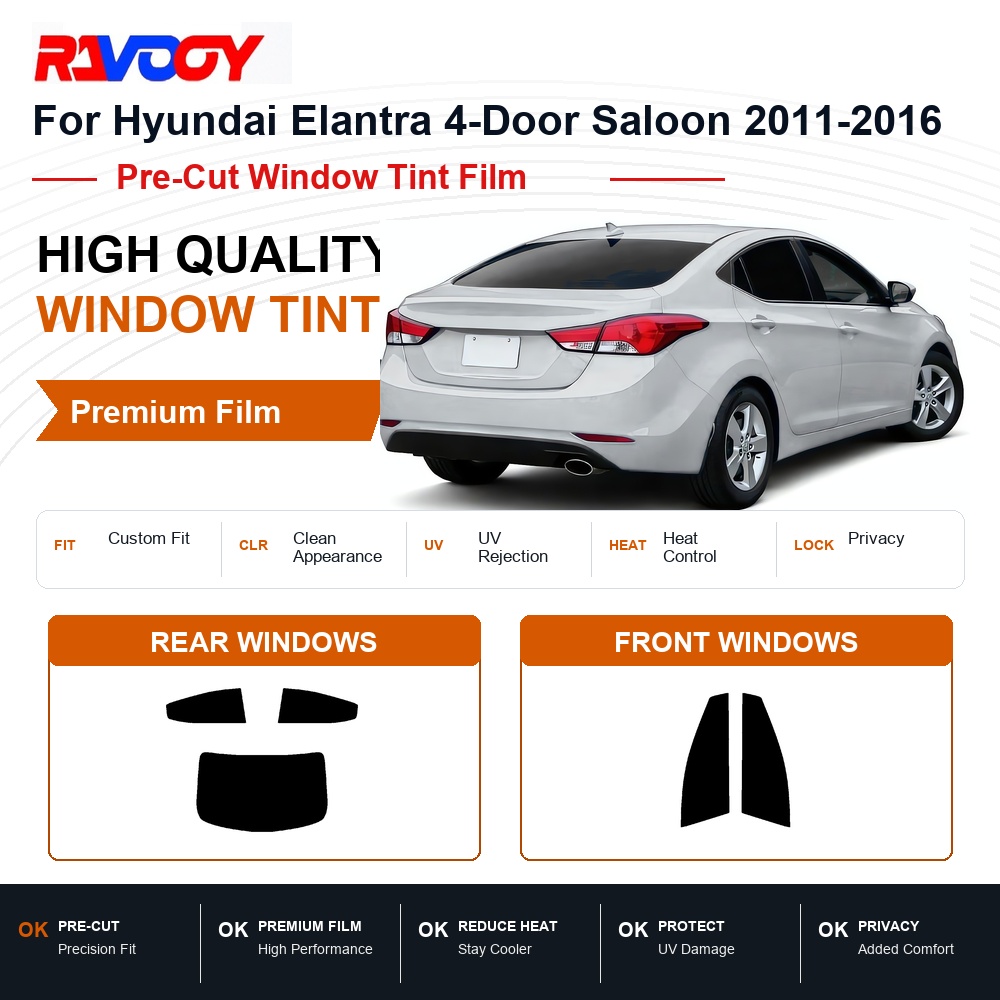 Premium Pre-Cut Window Tint Fo - Home Security For Windows recension och pris
