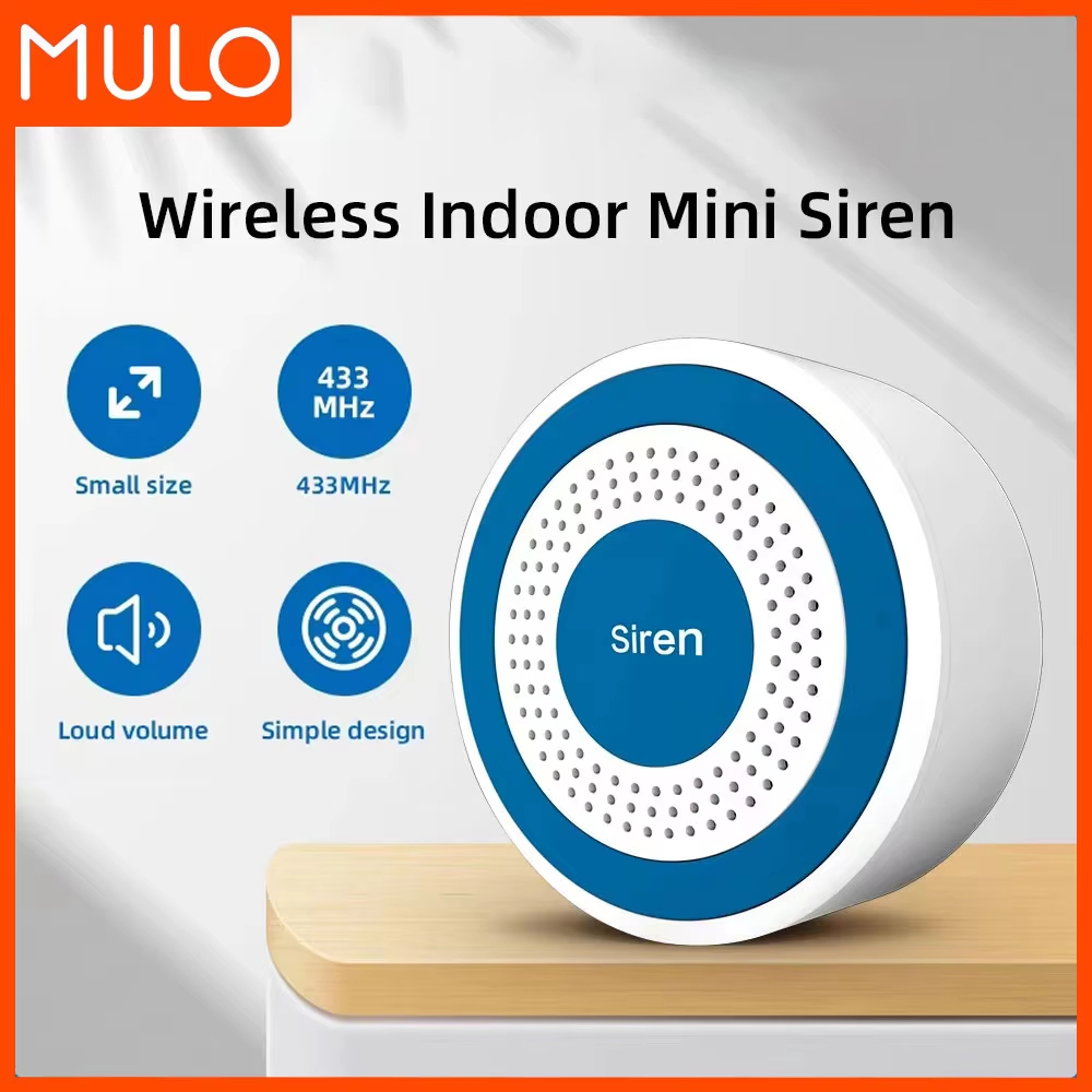MULO Mini Alarm Siren Wireless - Sim Gsm Alarm recension och pris