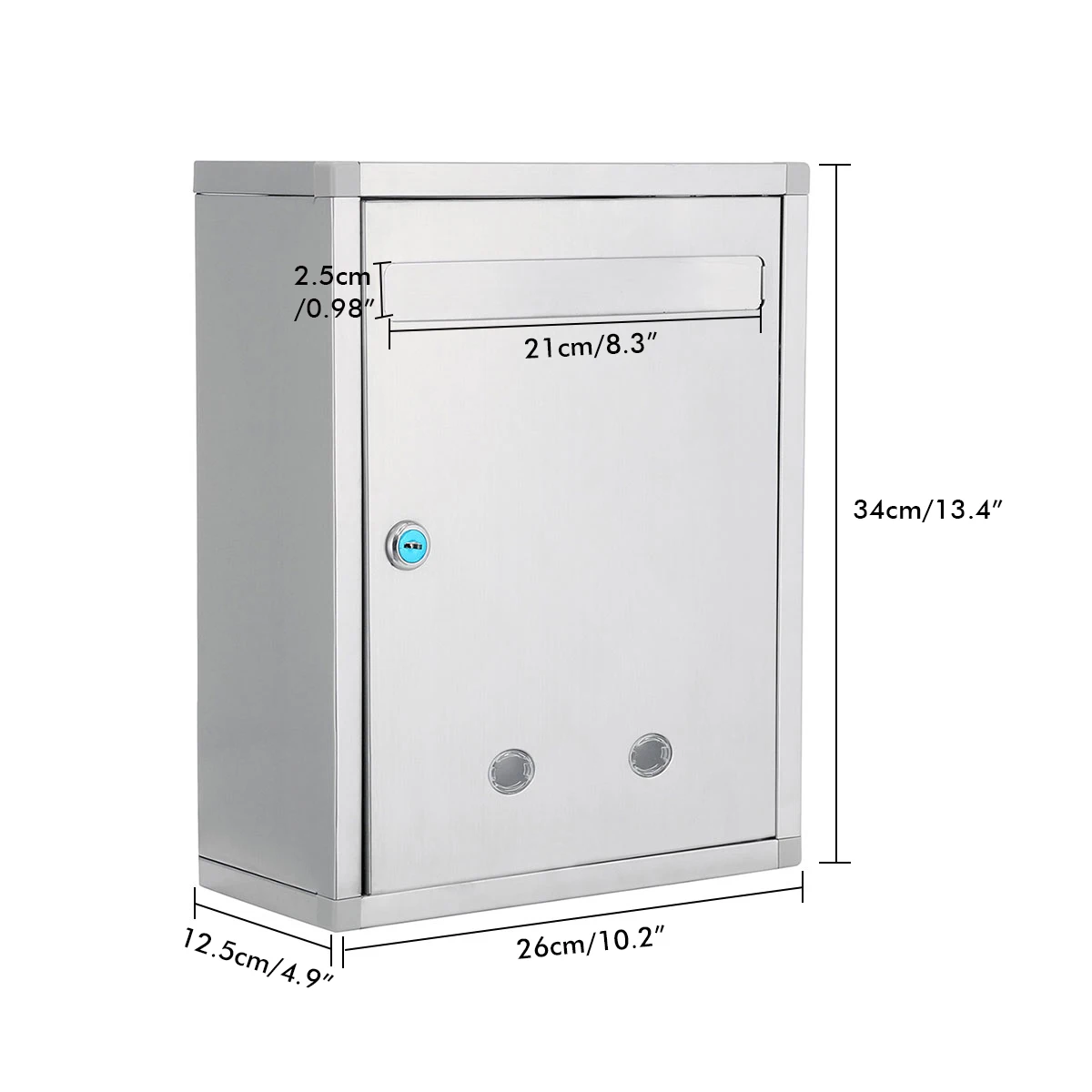 Stainless Steel Waterproof Vin - Home Security Letters recension och pris