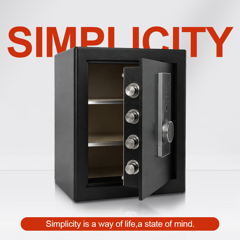 Biometric Fingerprint Safe Box - Home Security Safe recension och pris