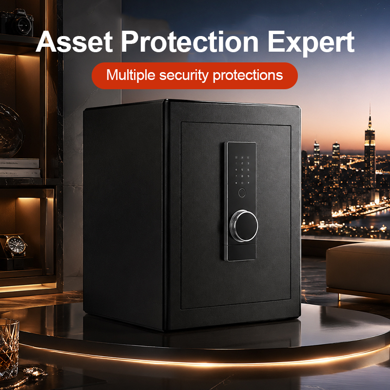 Biometric Fingerprint Safe Box - Home Security Safe recension och pris