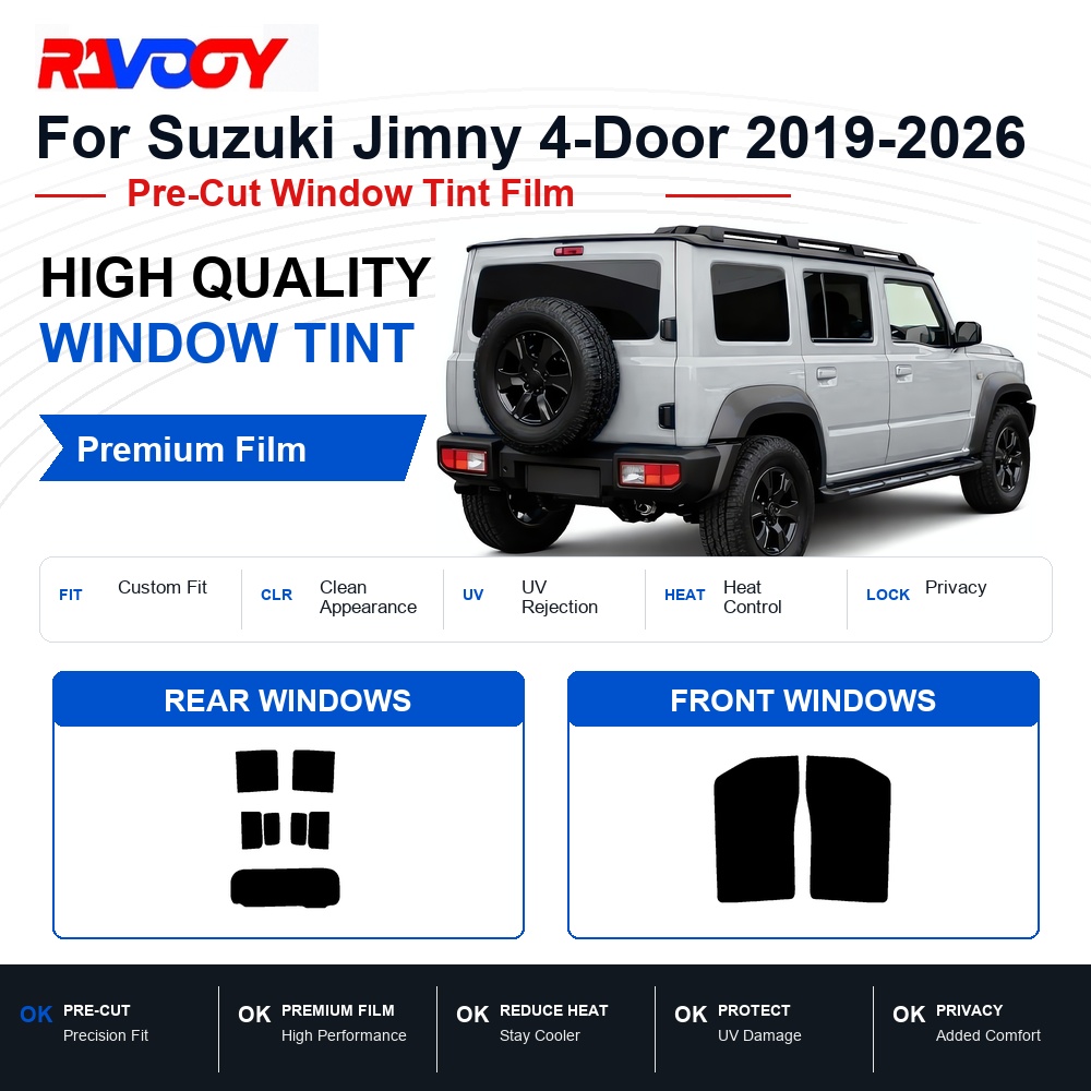Premium Pre-Cut Window Tint Fo - Home Security For Windows recension och pris
