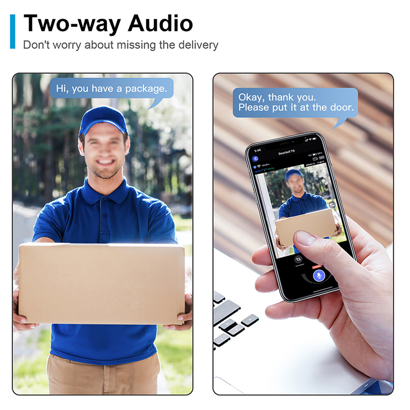 WiFi Smart Video Doorbell Came - Home Security No Wifi Needed recension och pris