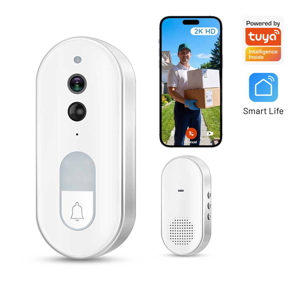 Tuya Smart Video Doorbell Wire - Home Security No Wifi Needed recension och pris