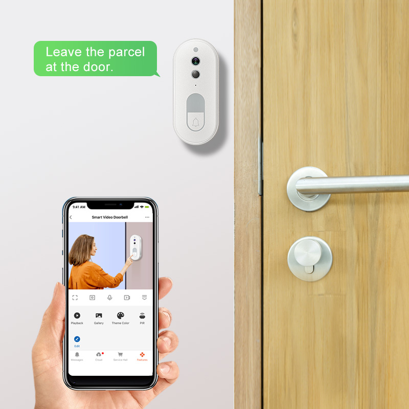 Tuya Smart Video Doorbell Wire - Home Security No Wifi Needed recension och pris