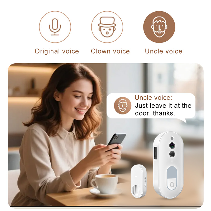 Tuya Smart Video Doorbell Wire - Home Security No Wifi Needed recension och pris