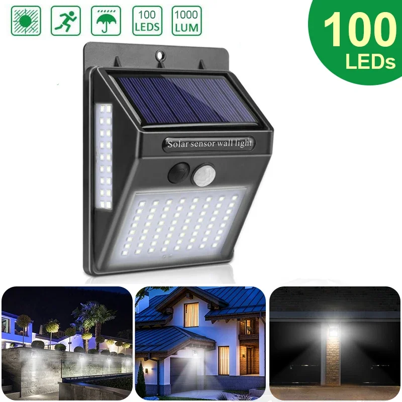 Outdoor Solar PIR Motion Senso - Home Yard Security recension och pris
