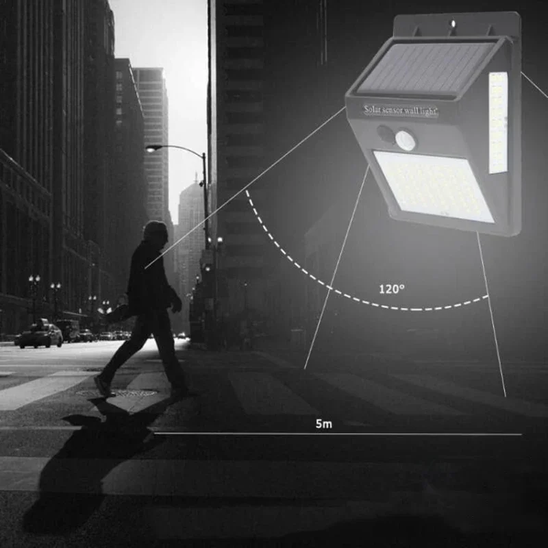 Outdoor Solar PIR Motion Senso - Home Yard Security recension och pris