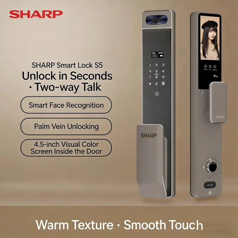 Sharp S5-FV Fully Automatic Sm - Home Security Locks For Doors recension och pris