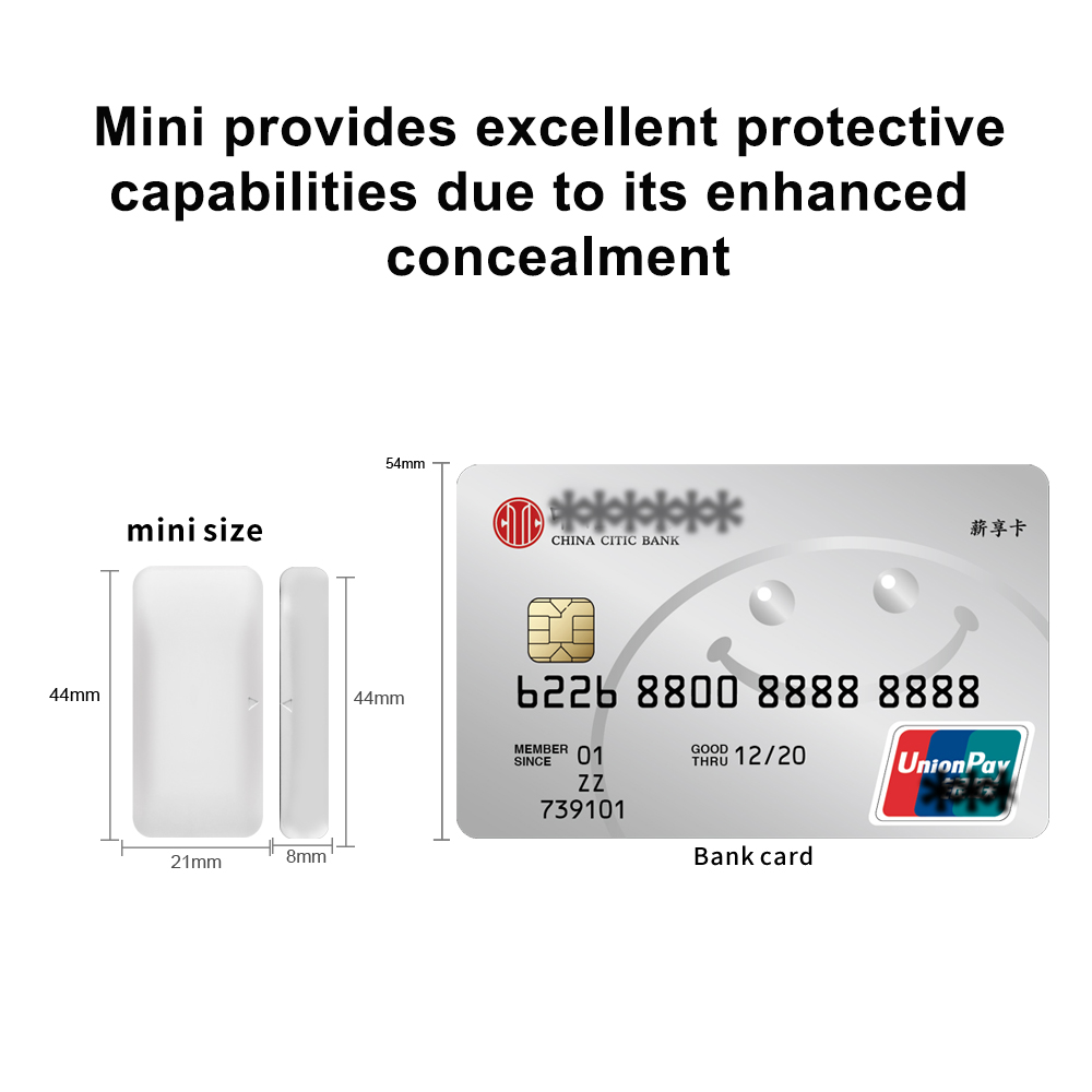 Tuya Zigbee Wireless Door Wind - Home Security Gate recension och pris