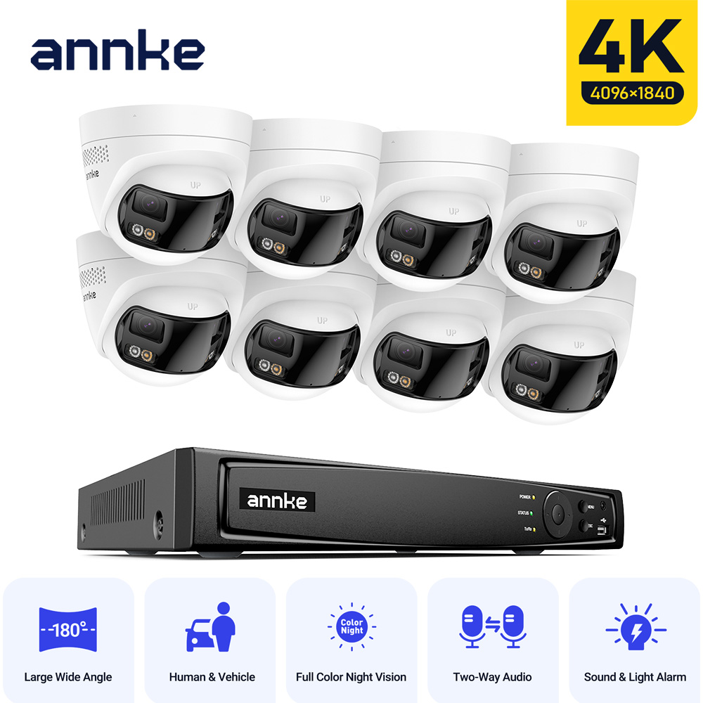 ANNKE 4K Outdoor Video Securit - Home Security Camera System recension och pris