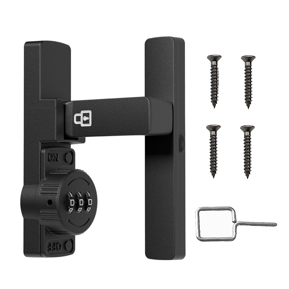 Security Barn Door Lock 3-Digi - Home Security Locks For Doors recension och pris