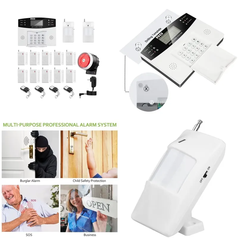 House Burglar Alarm Kit Auto D - Home Security Usa recension och pris