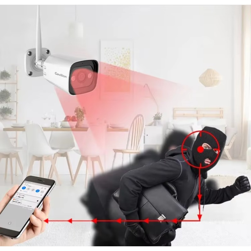 High Tech 3mp 2ch 4ch 8ch 4 Ch - Home Security Camera System recension och pris