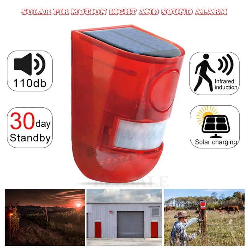 Waterproof Solar Powered Alarm - Sim Gsm Alarm recension och pris