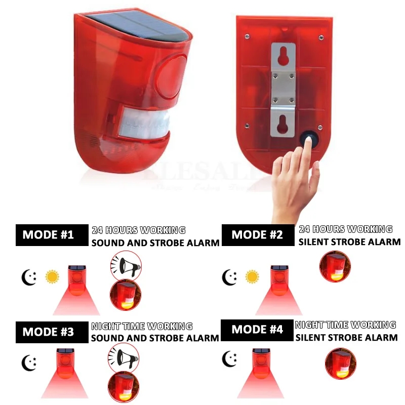 Waterproof Solar Powered Alarm - Sim Gsm Alarm recension och pris