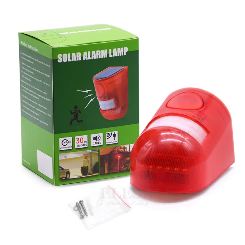 Waterproof Solar Powered Alarm - Sim Gsm Alarm recension och pris