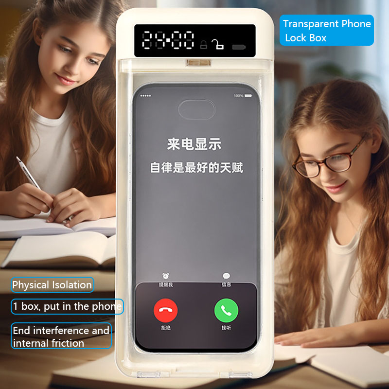 Smart Phone Lock Box with LCD  - Home Security Safe recension och pris