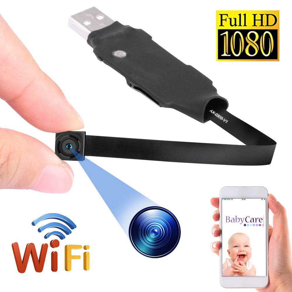 128GB WiFi Mini Camera 1080P D - Home Security Hidden Cameras recension och pris