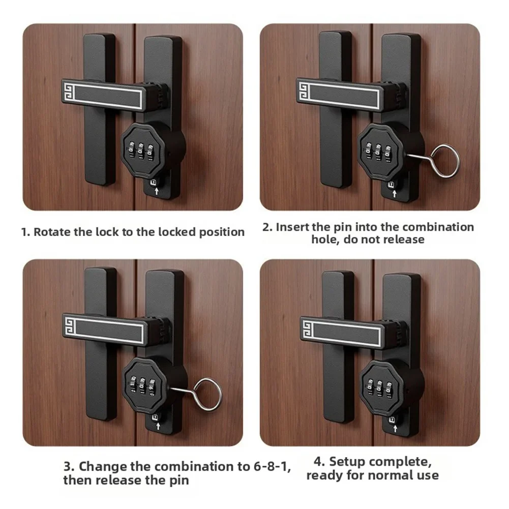 Adjustable Combination Passwor - Home Security Number recension och pris