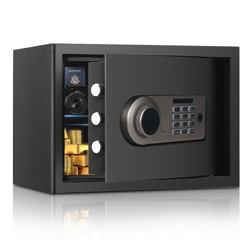 Electronic Password Safe 25cm  - Home Security Safe recension och pris