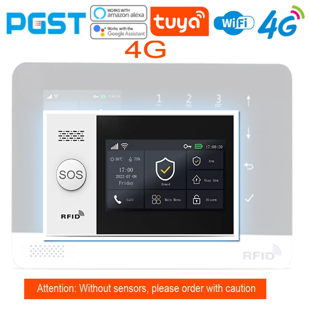 PG-107 Tuya 4G Home Security A - Sim Gsm Alarm recension och pris