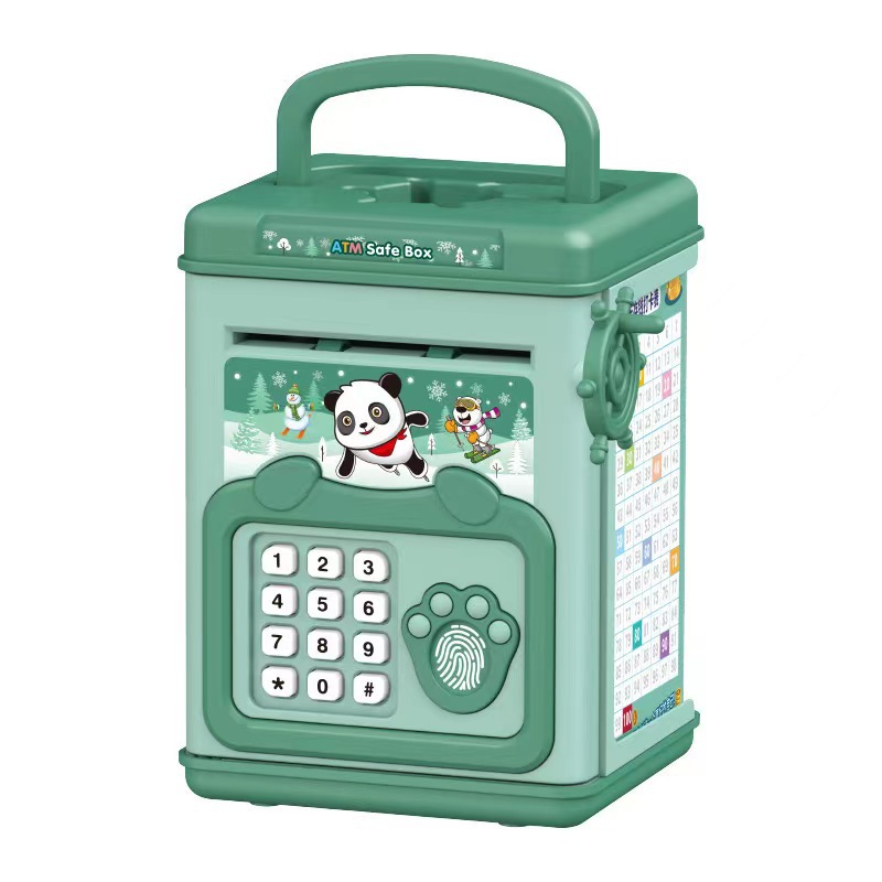 Money Box with Fingerprint Pig - Home Security Safe recension och pris