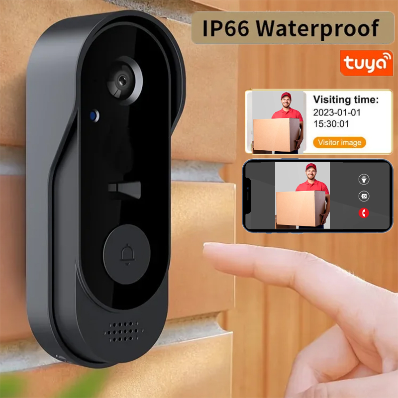 Tuya Doorbell With Camera Wire - Home Security Bundle recension och pris