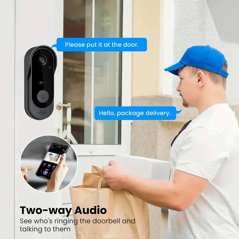Tuya Doorbell With Camera Wire - Home Security Bundle recension och pris
