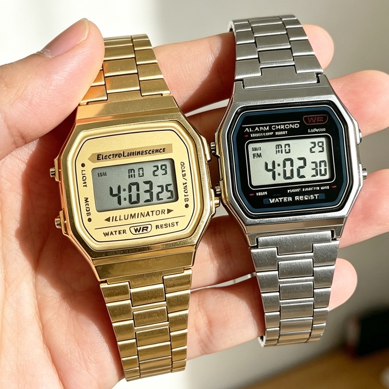 F91W Band Watch Waterproof Ret - Home Security Electronics recension och pris