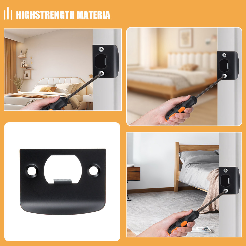2Pcs Stainless Steel Door Stri - Home Security Locks For Doors recension och pris