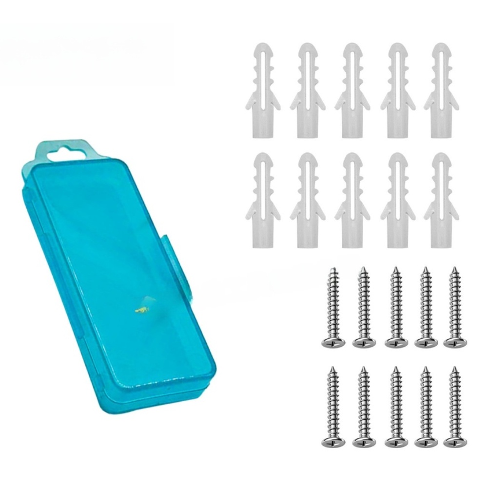 20PCS Plastic Expansion Tube S - Home Security Youtube recension och pris