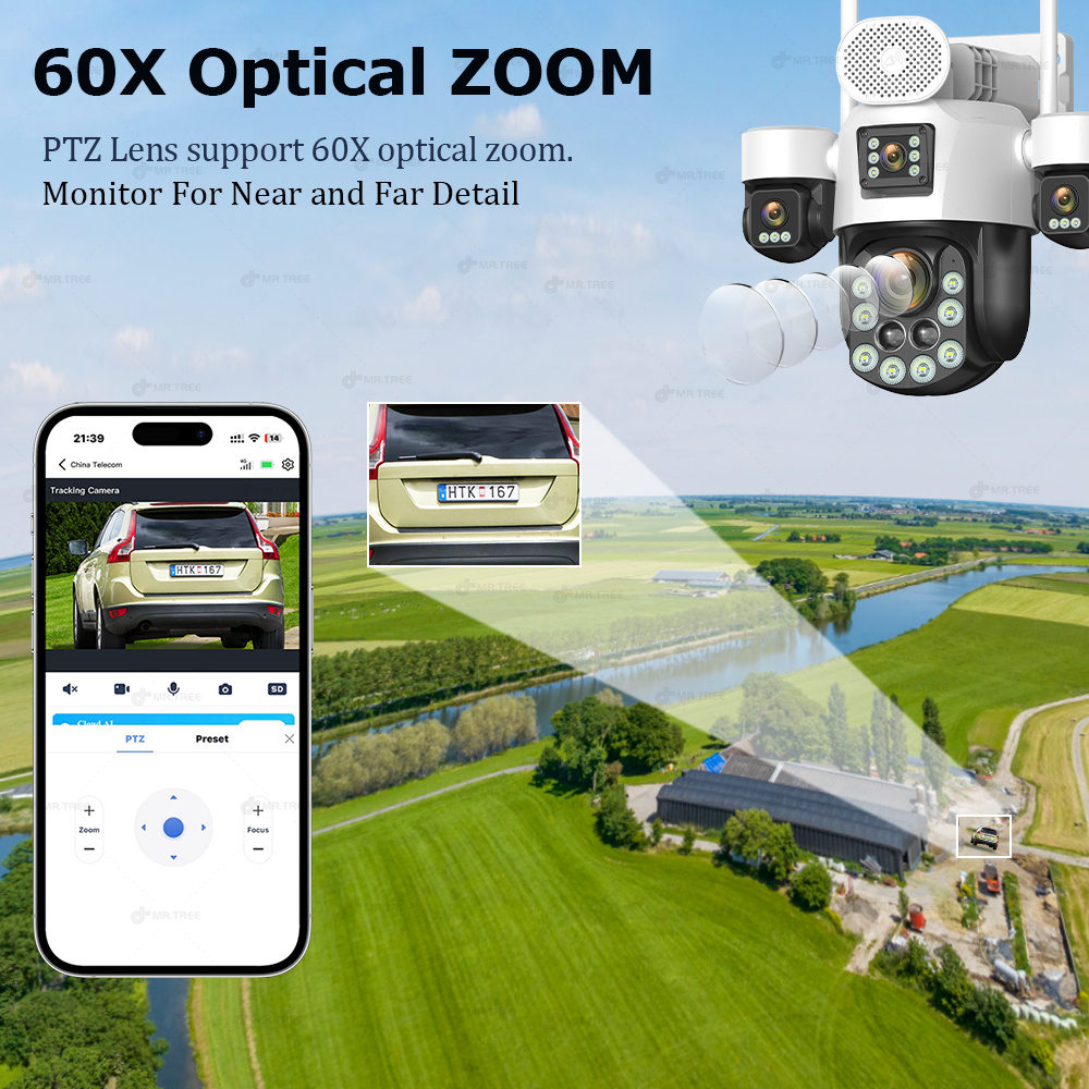 AOV Four Lens Outdoor Surveill - Home Security Brand recension och pris