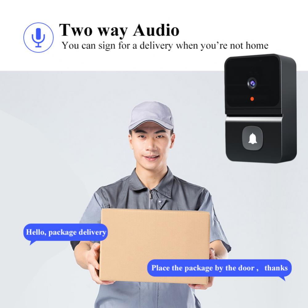 Wireless Doorbell WiFi Outdoor - Home Security No Wifi Needed recension och pris