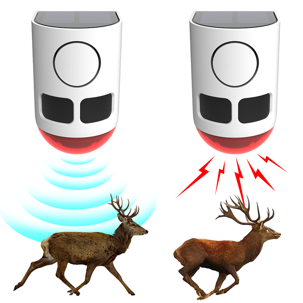 Solar Outdoor Motion Sensor Al - Home Yard Security recension och pris
