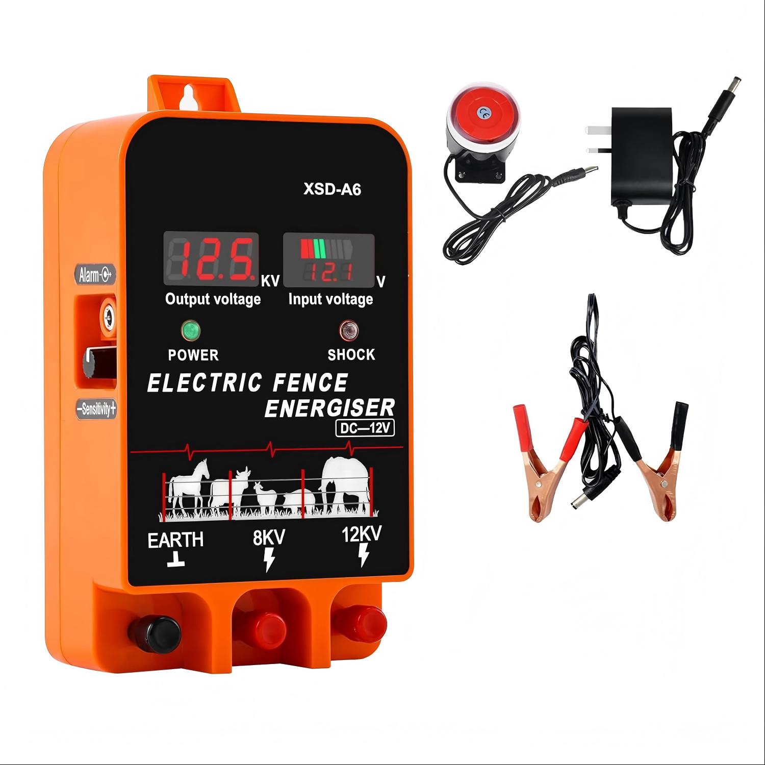20KM Electric Fence Energizer  - Home Security Electric Fence recension och pris